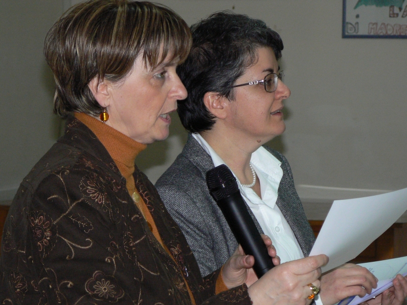 La dirigente scolastica dell'Isiss, Tonina Camperchioli