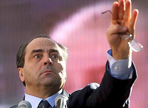 Tonino Di Pietro, leader dell'Idv