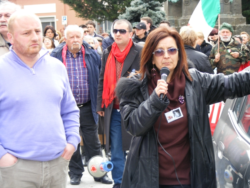 Nunzia Zarlenga del Comitato pro Caracciolo di Agnone