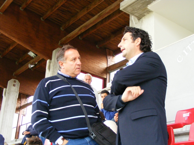 Il diesse Sabelli in 