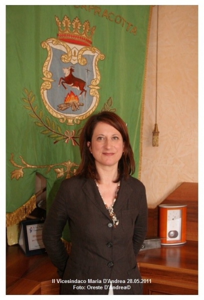 L'assessore Maria D'Andrea