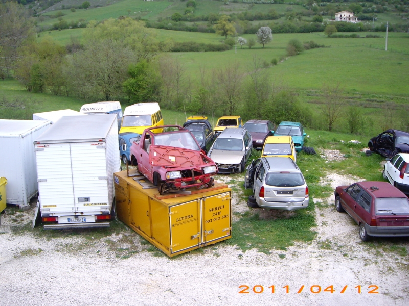 L\'area posta sotto sequestro a Carovilli