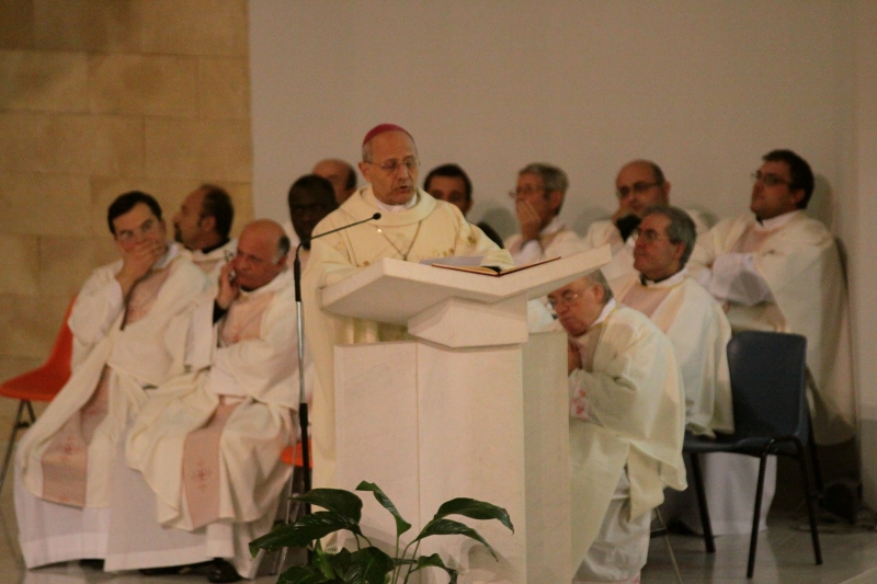 Il vescovo di Trivento, Domenico Angelo Scotti