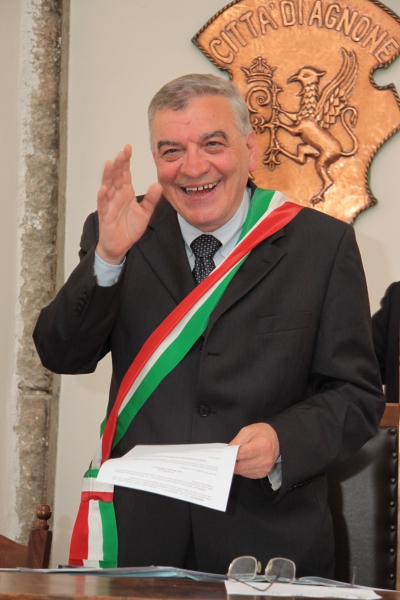 Il neo sindaco di Agnone, Michele Carosella (foto azzi)