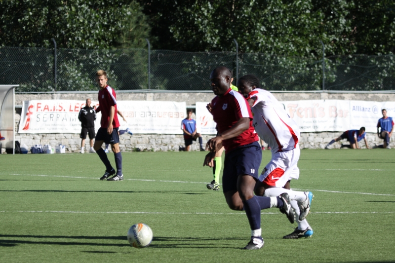 Bubu Keita in campo dal primo minuto (foto azzi)