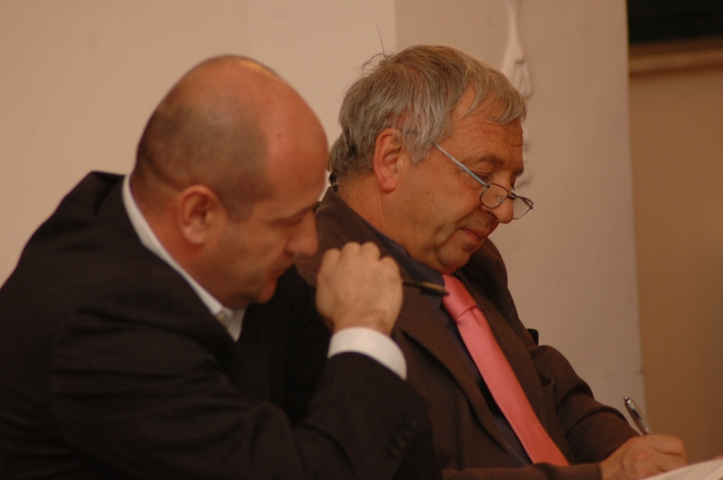 Giovanni Labbate con Roberto Amicone
