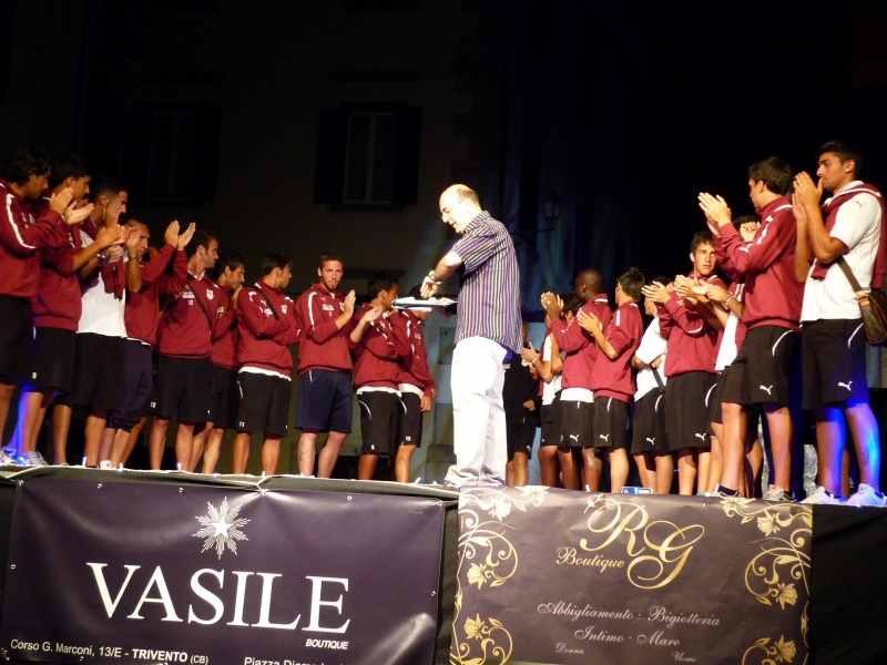 Il giorno della presentazione ufficiale della rosa