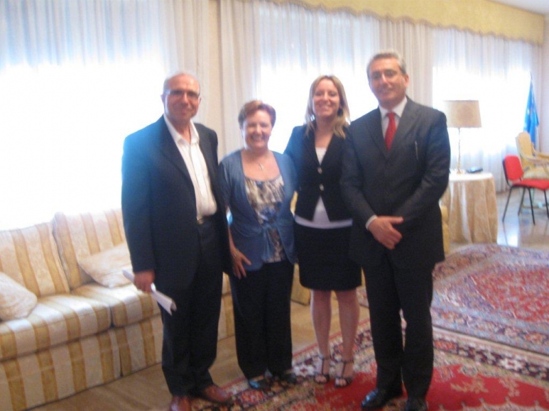 Il prefetto di Isernia e il presidente Turdò