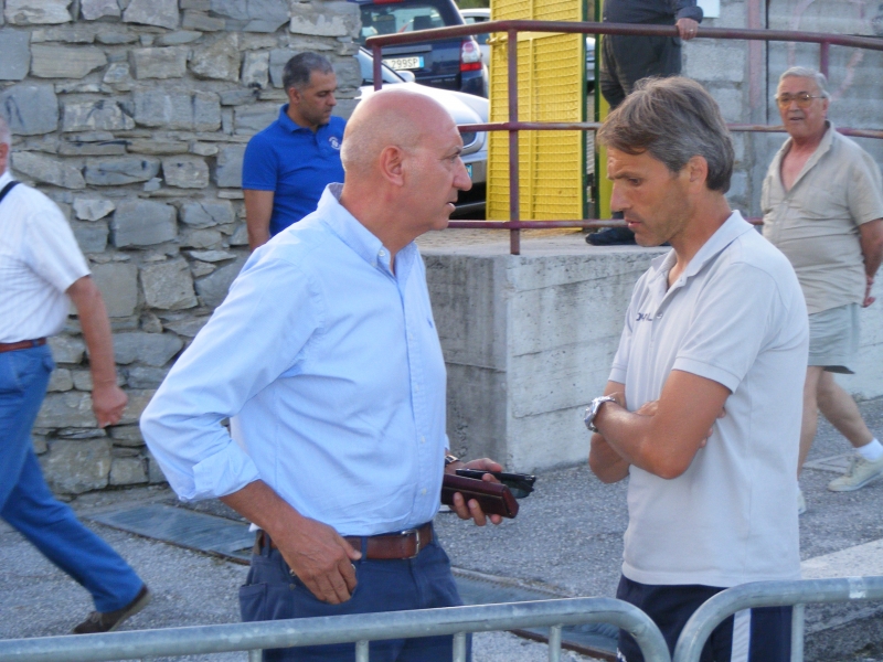 Massimo Agovino con Rocco Sabelli 