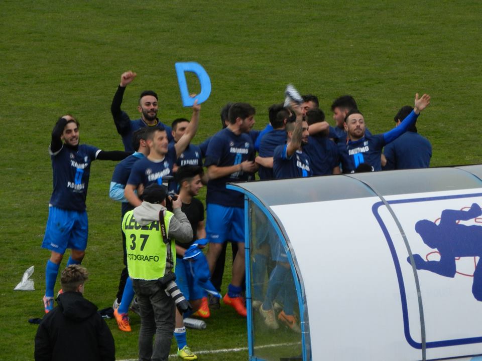 L'Isernia festeggia la promozione in Serie D