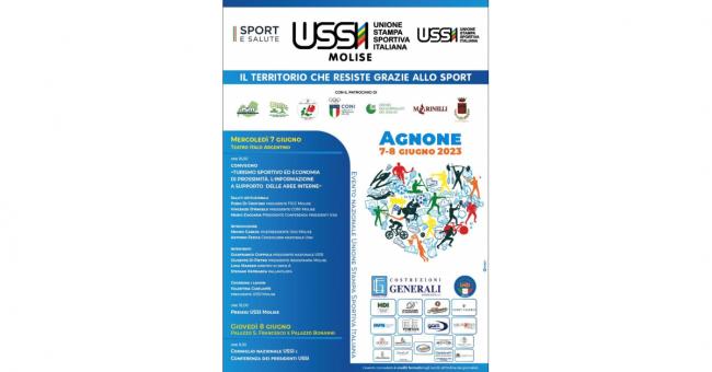 Allgemeiner Stand der Sportinformationen in Agnone vom 7. bis 8. Juni